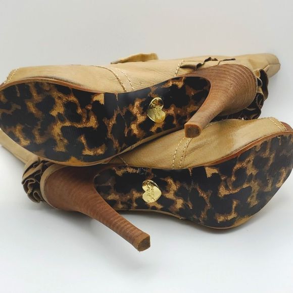 Betsey Johnson LIZZZY Open-Toe Boot S951A - Picture 7 of 8